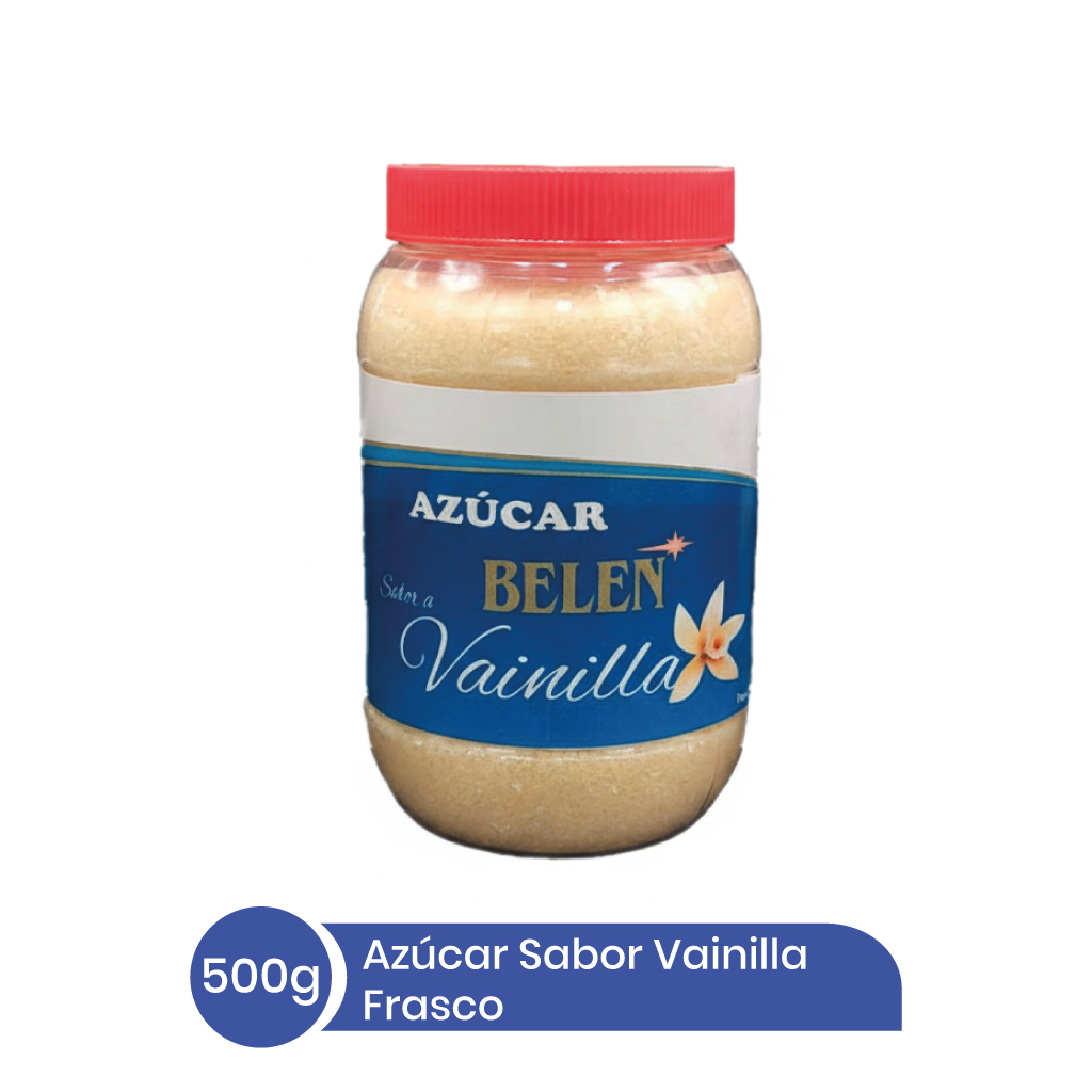 Azúcar Belen Vainilla Francesa Frascos 500 gramos