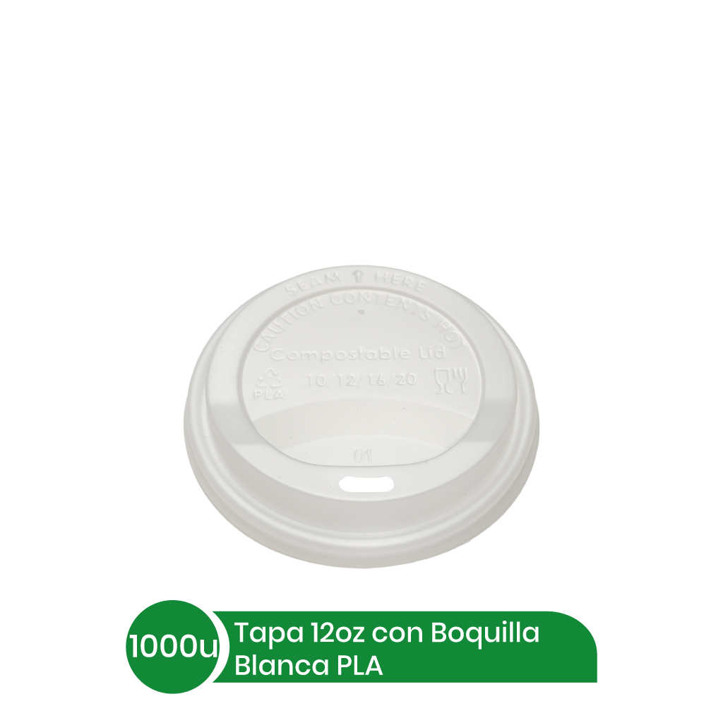 Tapa #12-16 C/Boqui Blanca BIOBELEN BC PLA 1000 unid