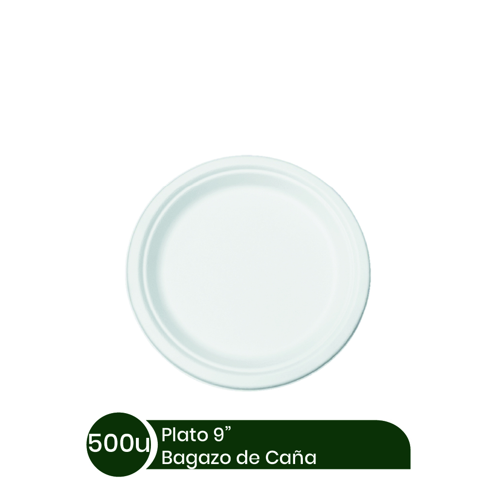 Plato #9 S/D BIOBELEN 4x125 unid Bagazo Caña