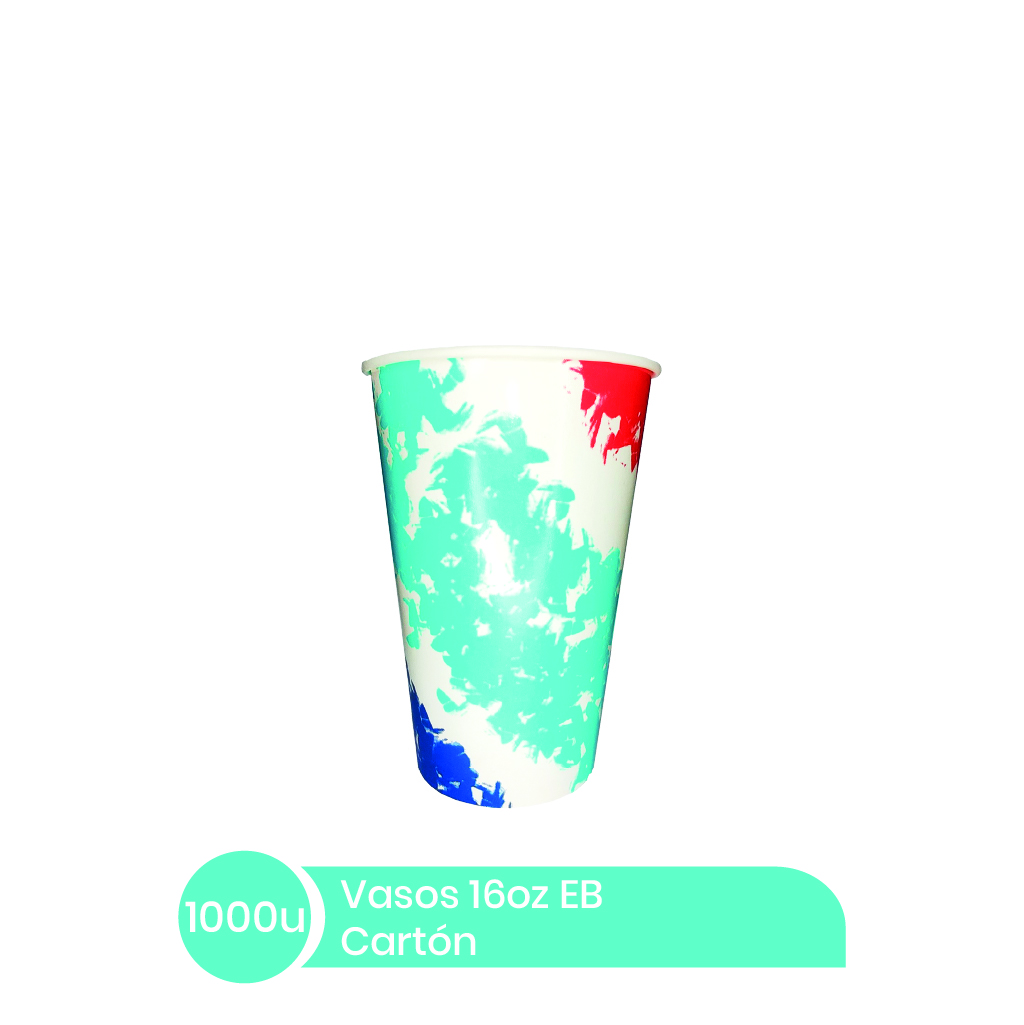Vasos #16 EB Carton BF 40x25 unid