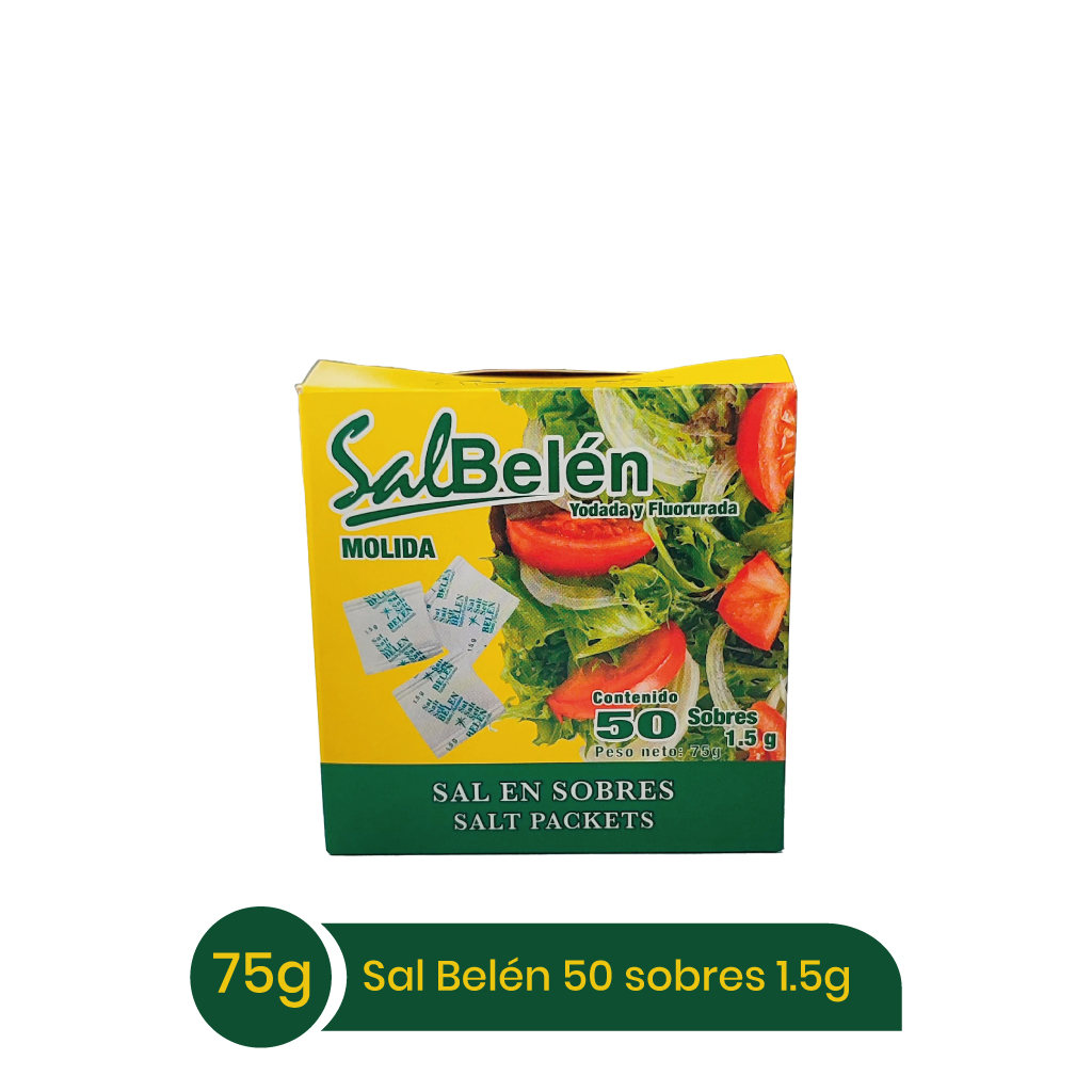 Sal Belen 50 Sobres de 1.5 g